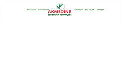 Desktop Screenshot of akmedineiskender.com